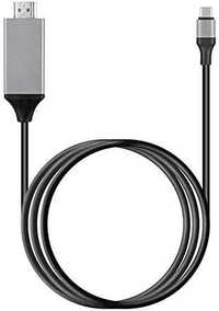 Kabel USB C USB-C na HDMI HDTV 4K - czarny