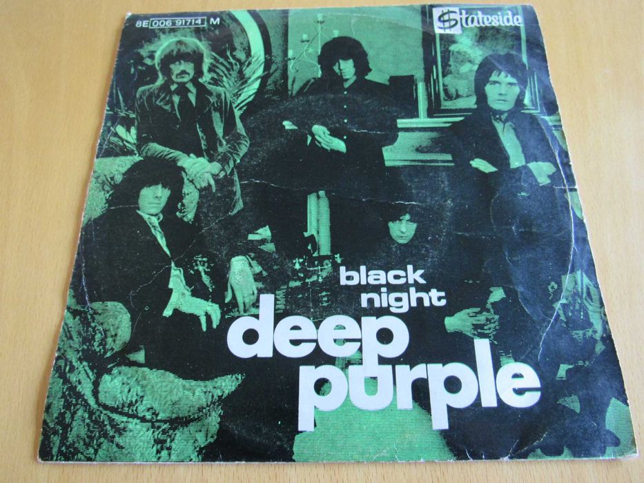 Deep Purple "Black Night", Single, Portugal