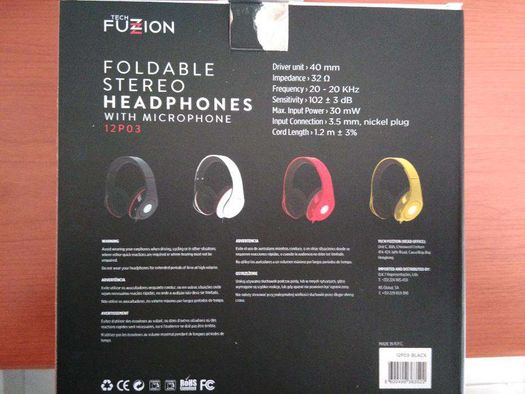 Headphones Tech Fuzion 12P03