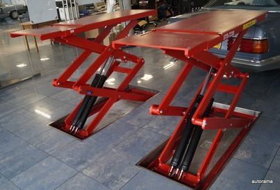 Podnośnik nożycowy podprogowy 3T