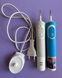 Набір електричних зубних щіток Oral b, оригінал, в ідеальному стані.