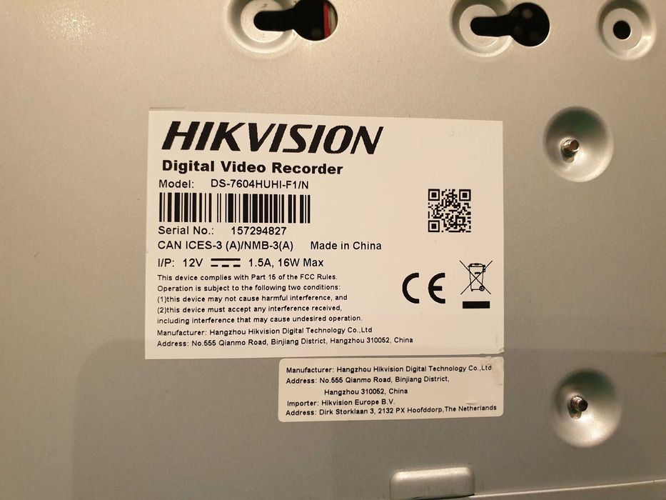 Rejestrator HIKVISION DS-7604HUHI-F1/N