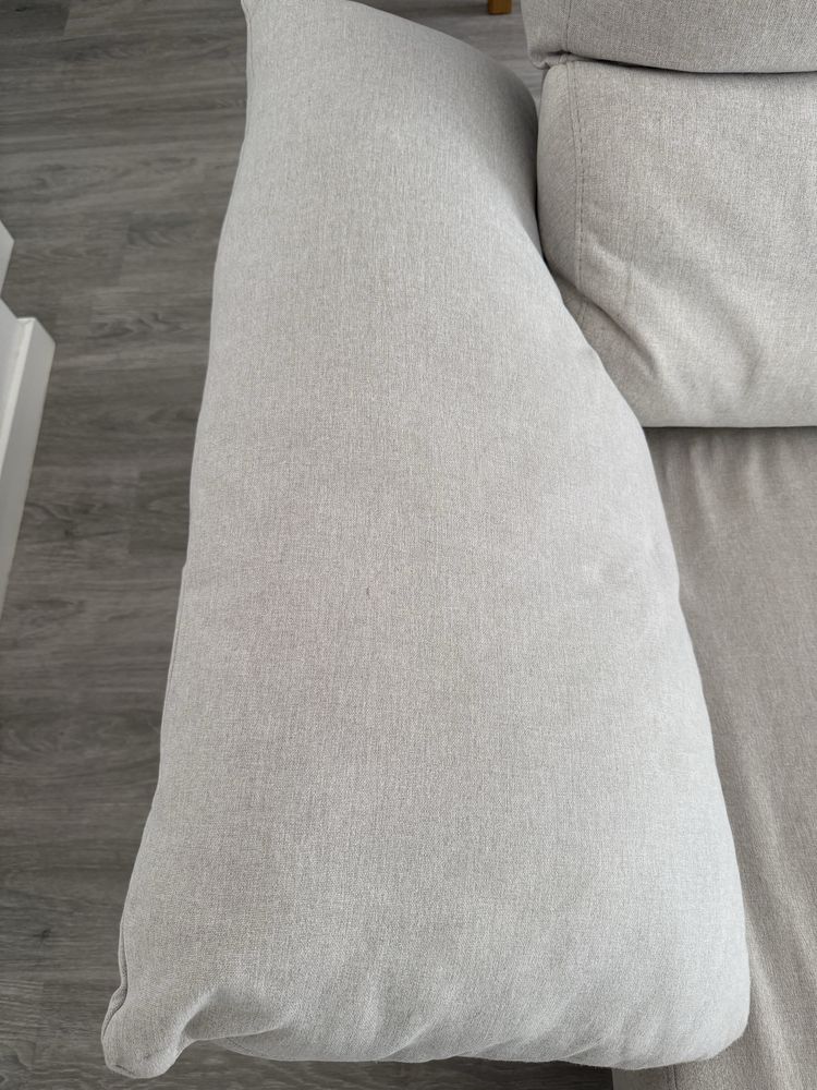 Sofa com 2 lugares extensiveis + chaiselongue