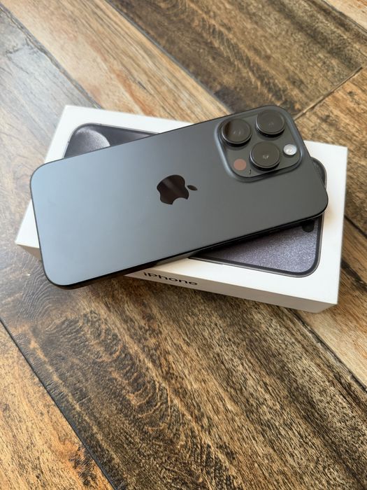 Iphone 15 Pro, Black titanium, 256GB