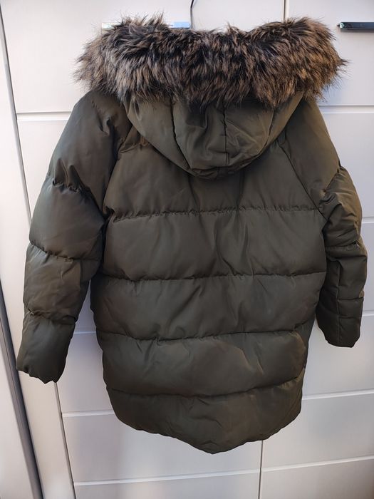 ZARA puchowa kurtka rozm 140 oversize 100% pierze,cena w sklepie 650zl