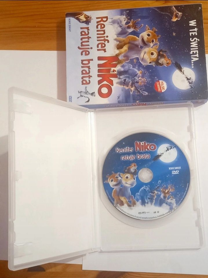 Renifer Niko ratuje brata - DVD dla małych i dużych fanów świątecznych