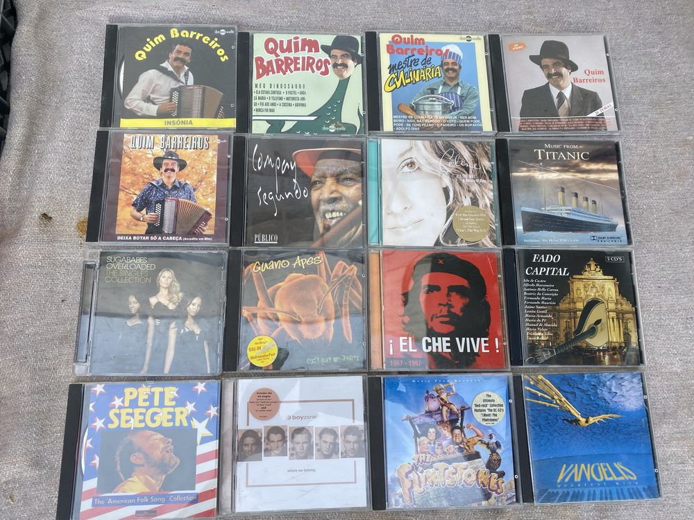 Lote de cds de musica