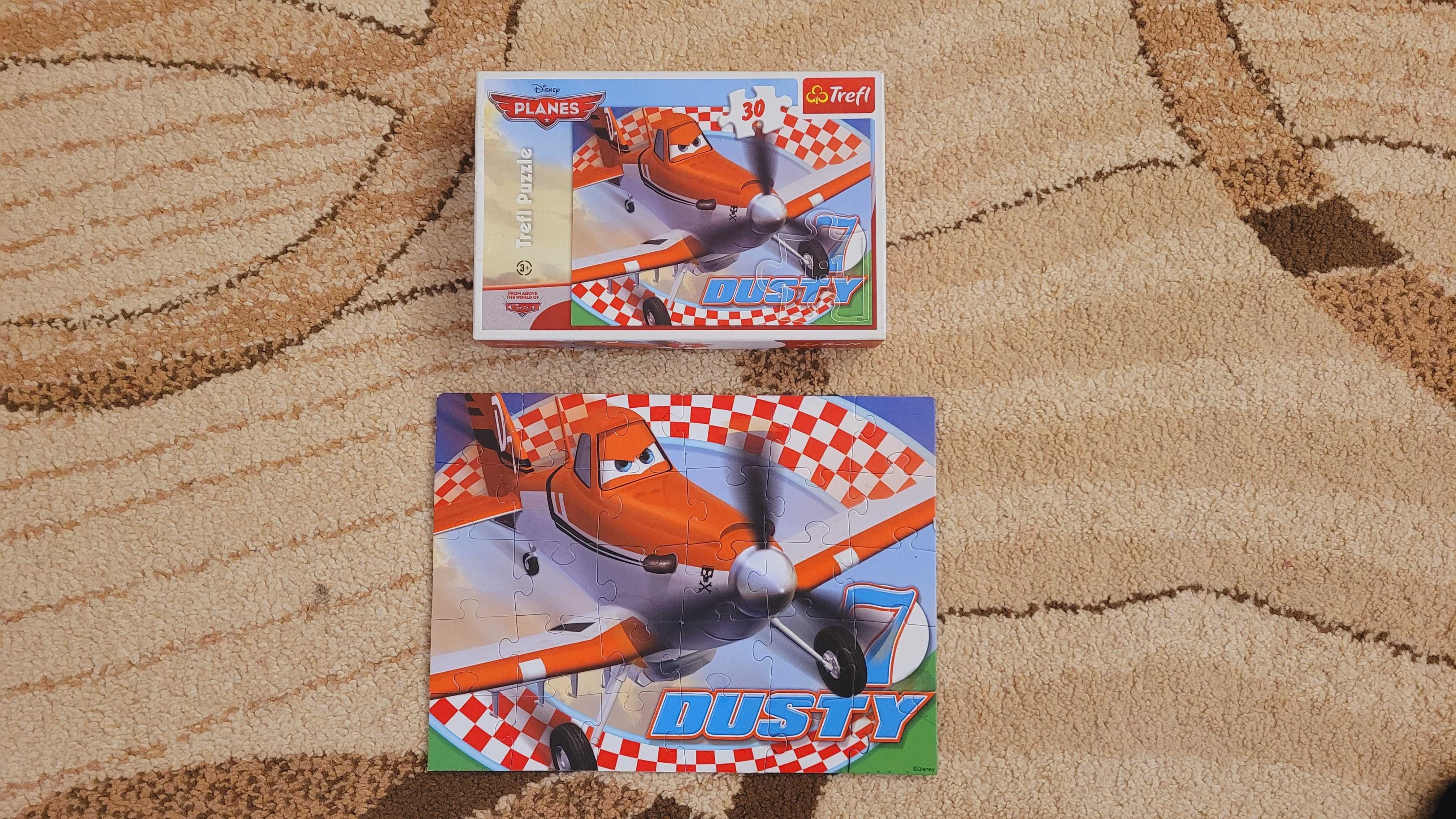 puzzle dla chłopca Auta Cars Psi Patrol Samolot Tomek i przyjaciele