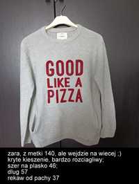 140 Sweter, pulower chłopięcy Zara Good Like a Pizza