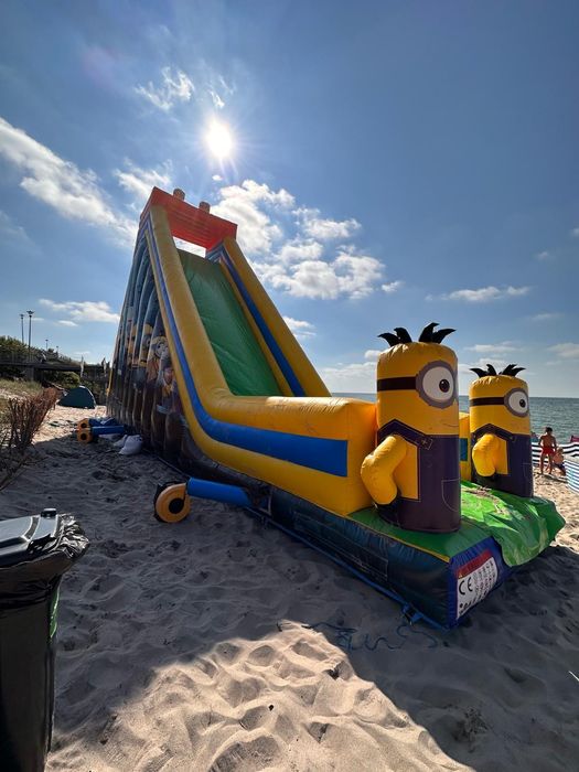 Zjeżdżalnia Dmuchana Duża Wysoka (długość 16m x szer. 3 m x wys. 9 m)