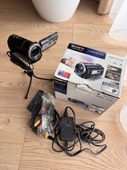 Sony Handycam HDR-PJ10E Full HD Projektor 30x ZOOM Komplet