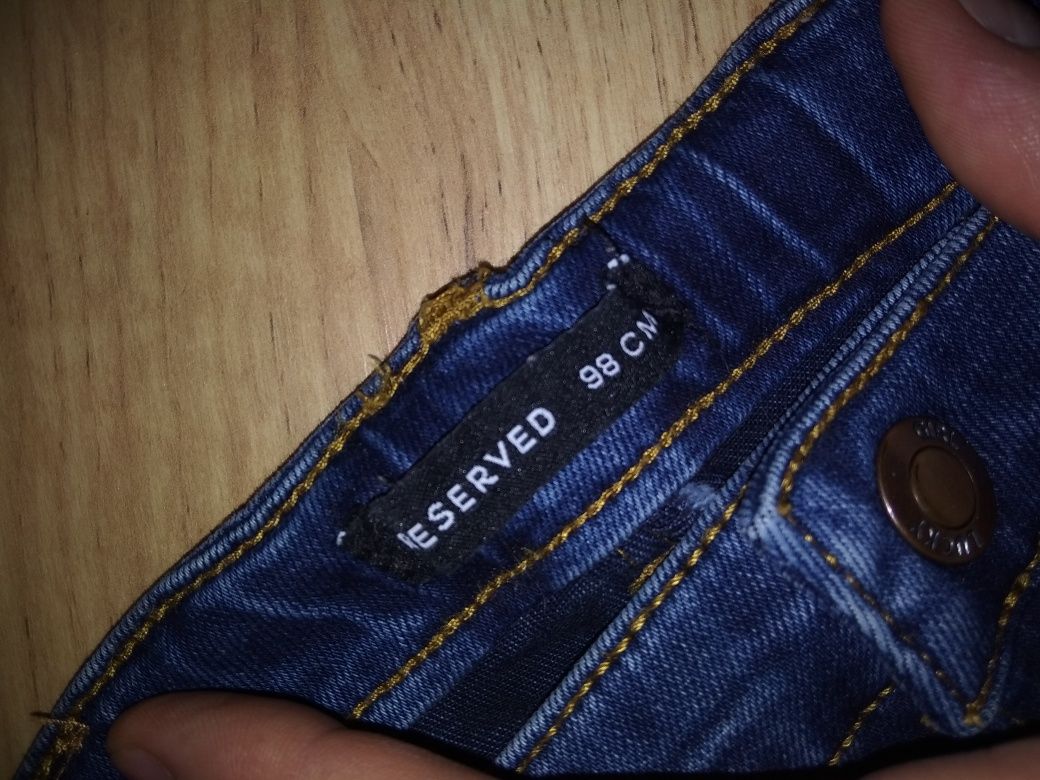 Spodnie jeans dla dziewczynki Reserved 98