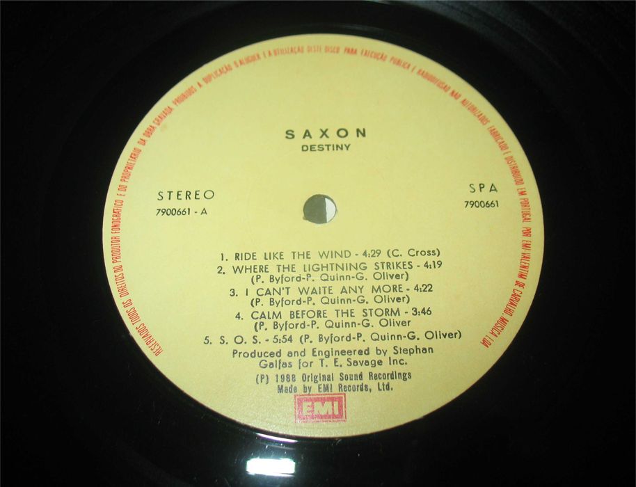 Saxon - Destiny LP