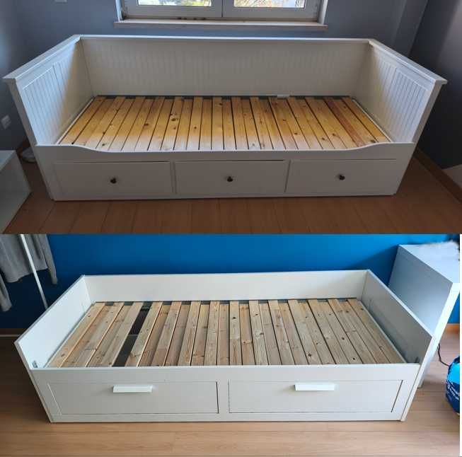 Camas Individuas   HEMNES 150eur e BRIMNES 100eur quase novas