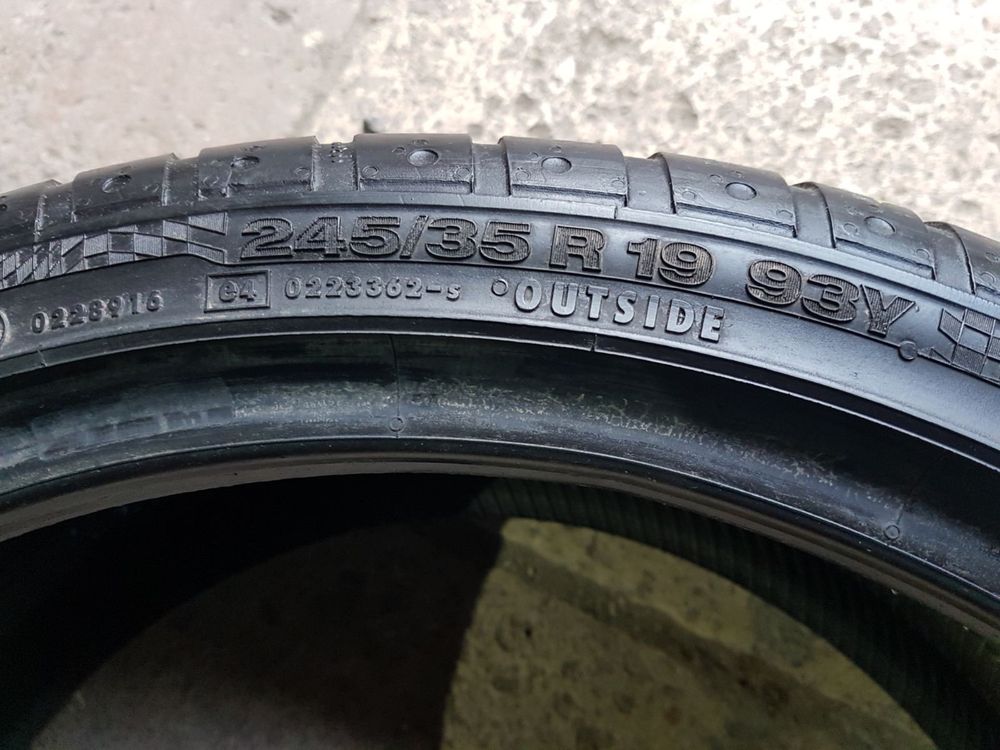 Літня шина 1 шт. 245/35 R19 Continental Sport Contact 2