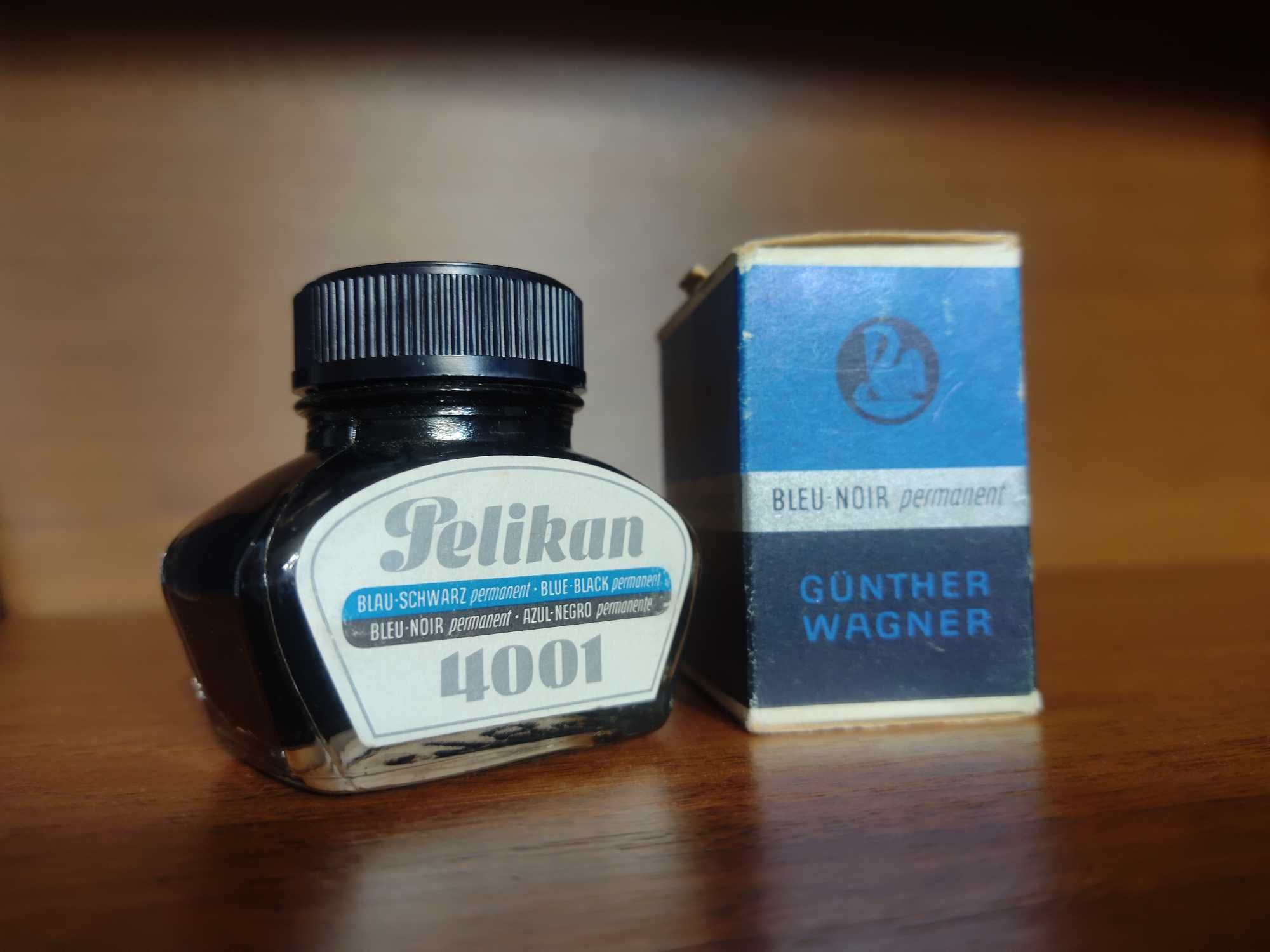 78 GERMANY PELIKAN Vintage  4001  1 OZ Blue-black permanent Чернила