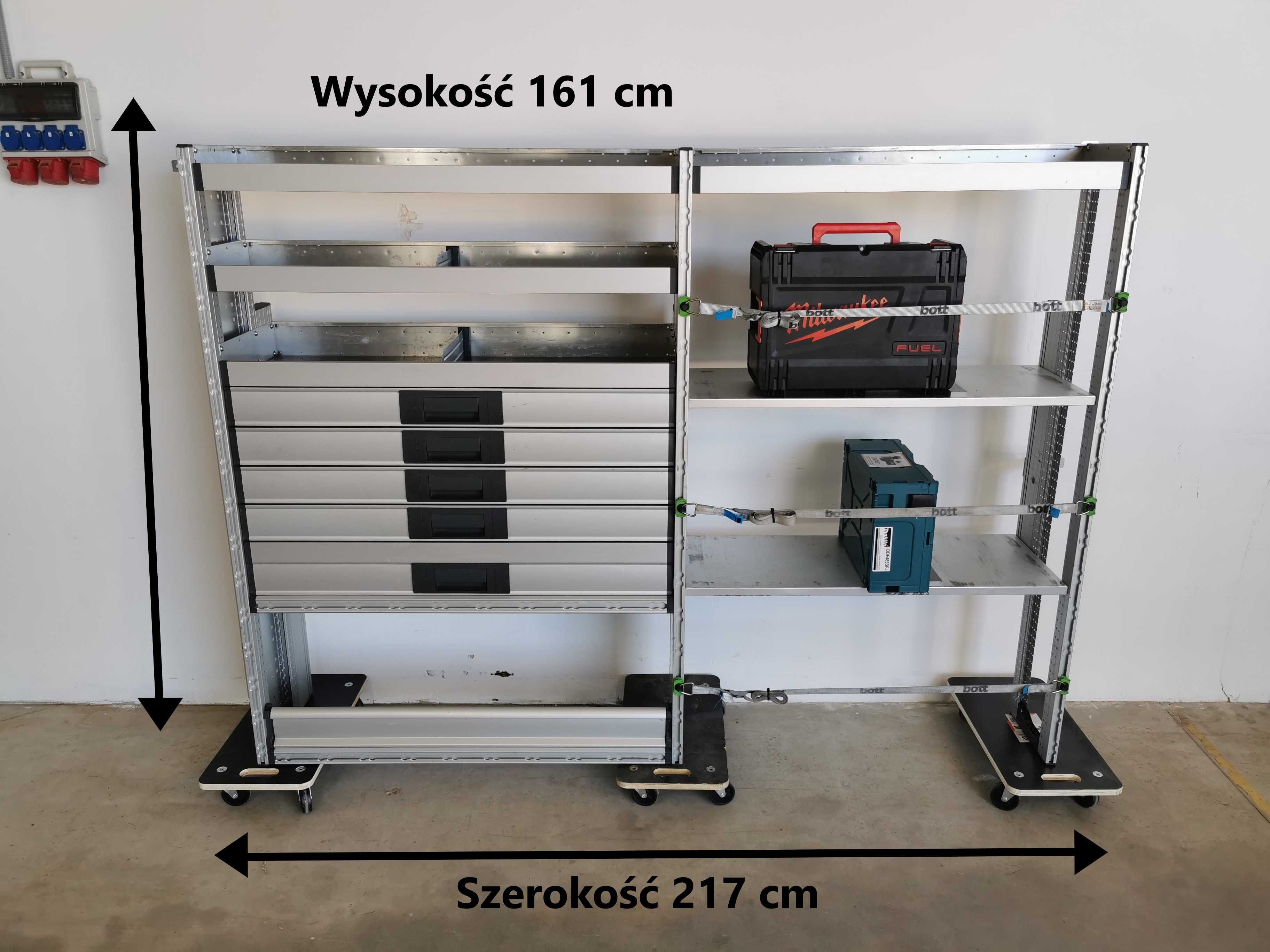 Zabudowa serwisowa warsztatowa MOVANO MASTER DUCATO BOXER JUMPER