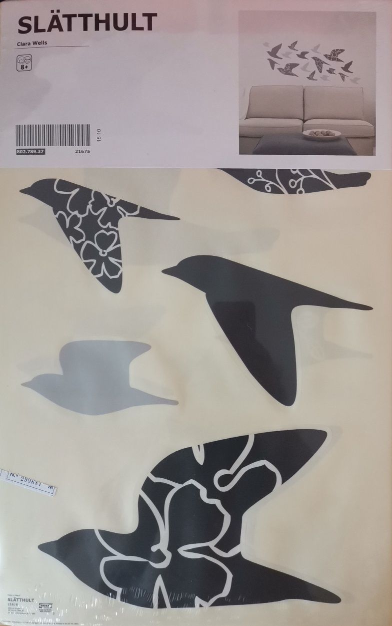 Autocolante de parede decorativo Ikea