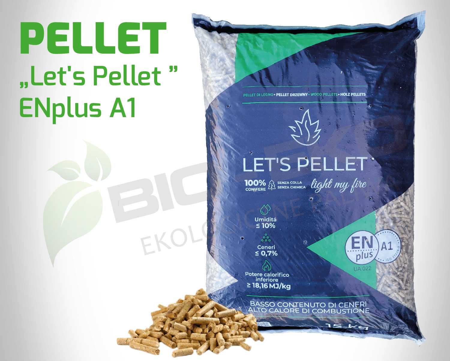 Pellet REZULT A1 ENplus Rurex Barlinek Olczyk Mira Wirex Lava BIO-EKO