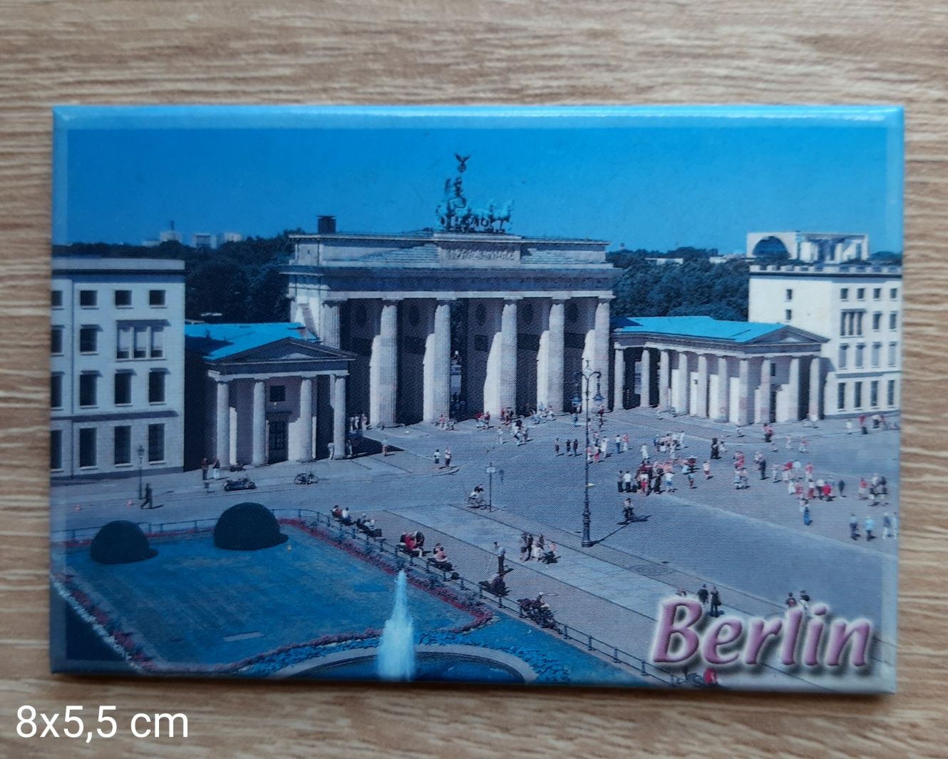 Magnes na lodówkę pamiątkowy Berlin 8x5,5 cm