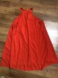 One Clothing Los Angeles sukienka rozkloszowana czerwona mini halter M