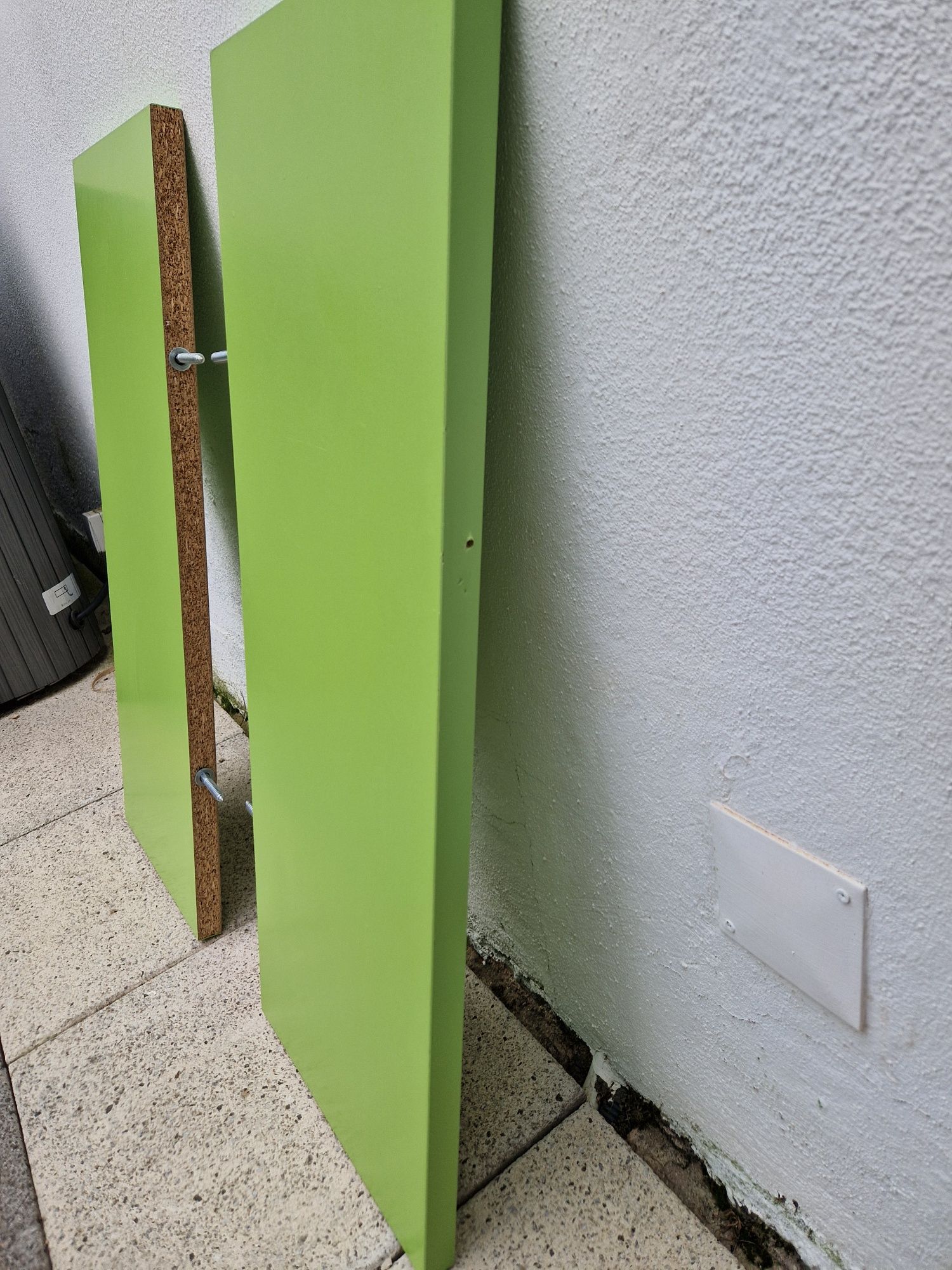 Prateleiras verdes (2 unidades)