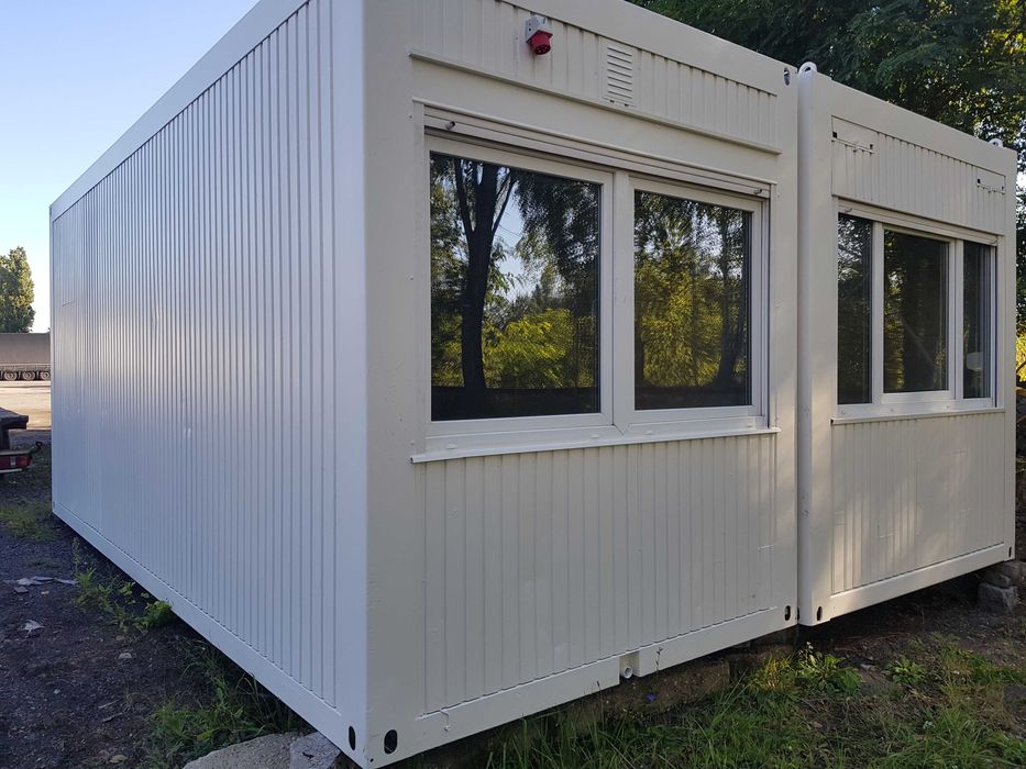 Kontener biurowy socjalny morski 20' magazyn HDS - wynajem kontenerów