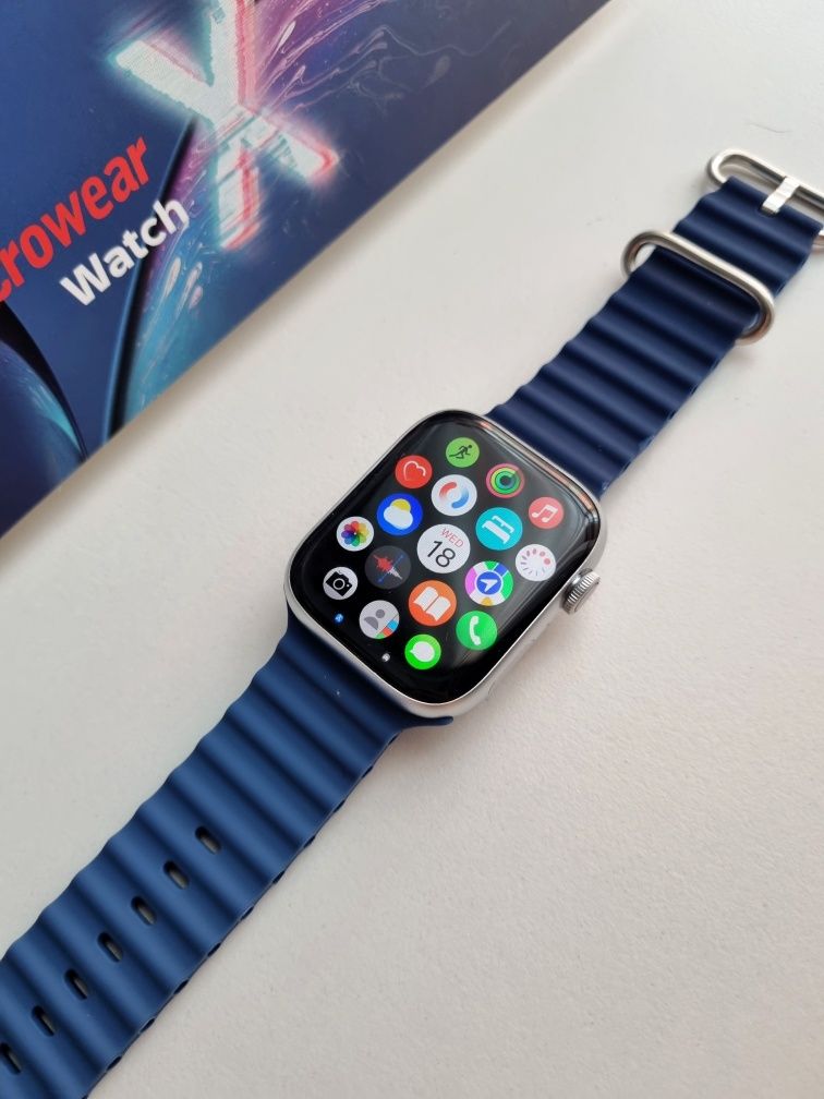 Smartwatch Mikrowear granatowy pasek