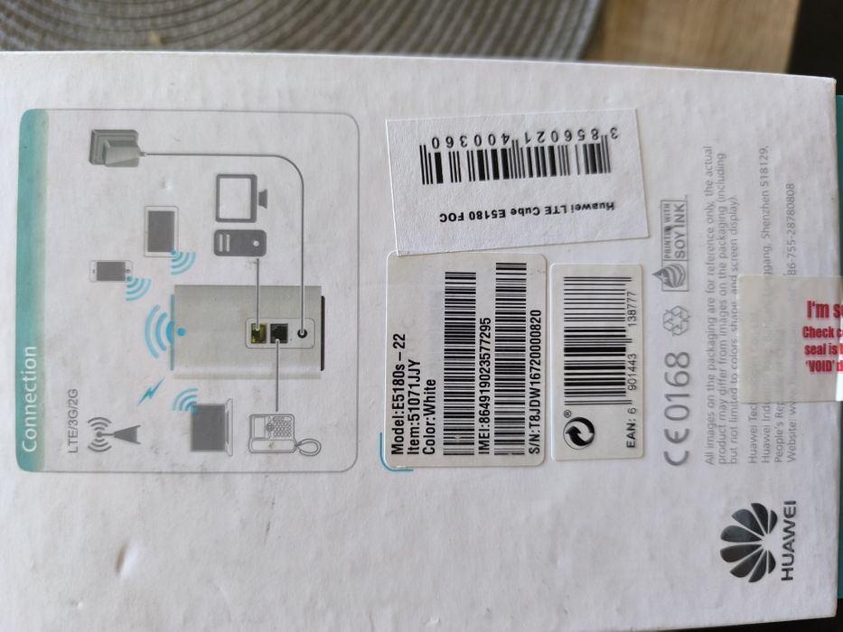 Router Huawei LTE cube E5180