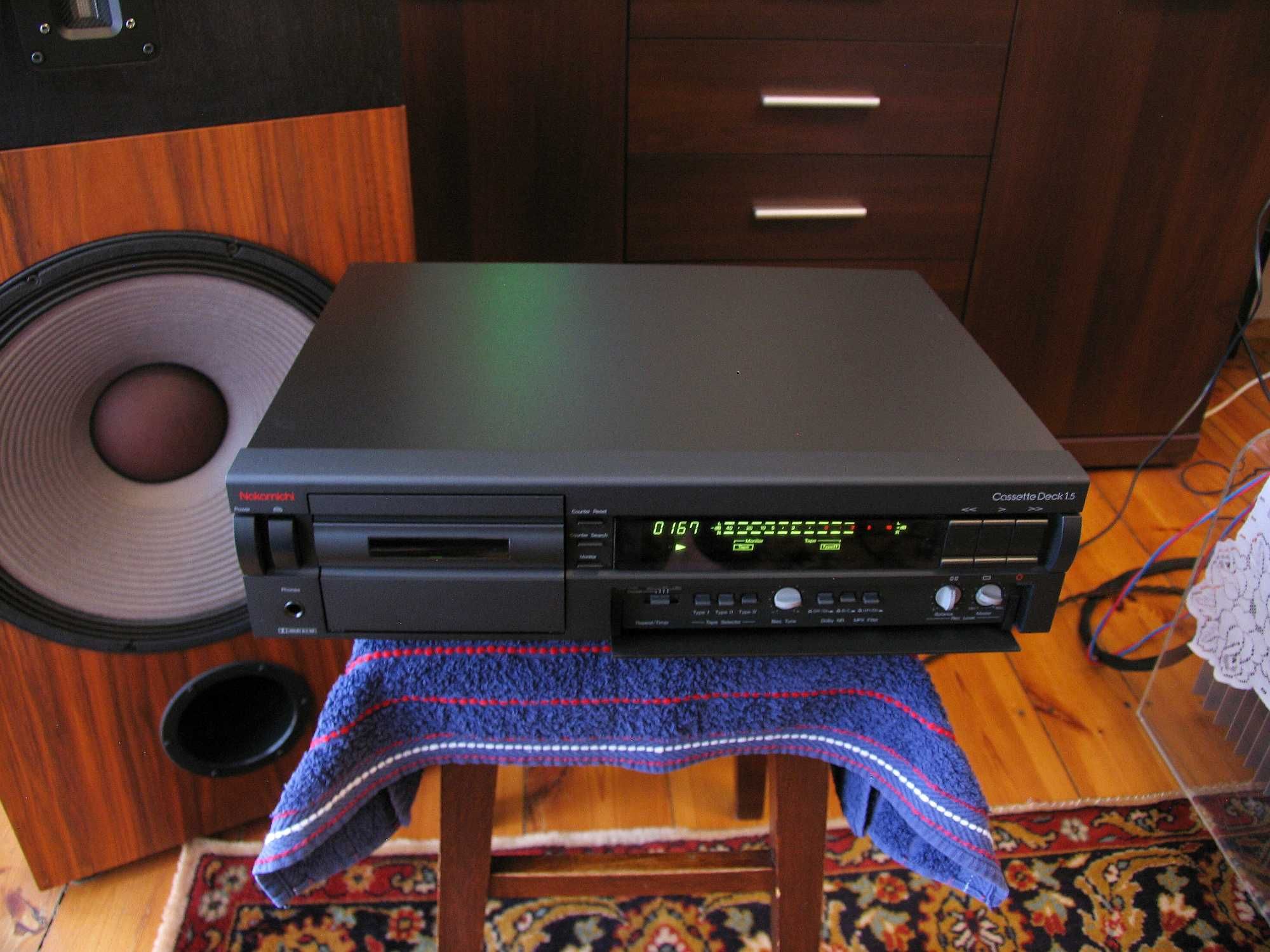 Nakamichi Cassette Deck 1.5 / 3 Head + Org Instrukcja '' Super Stan ''