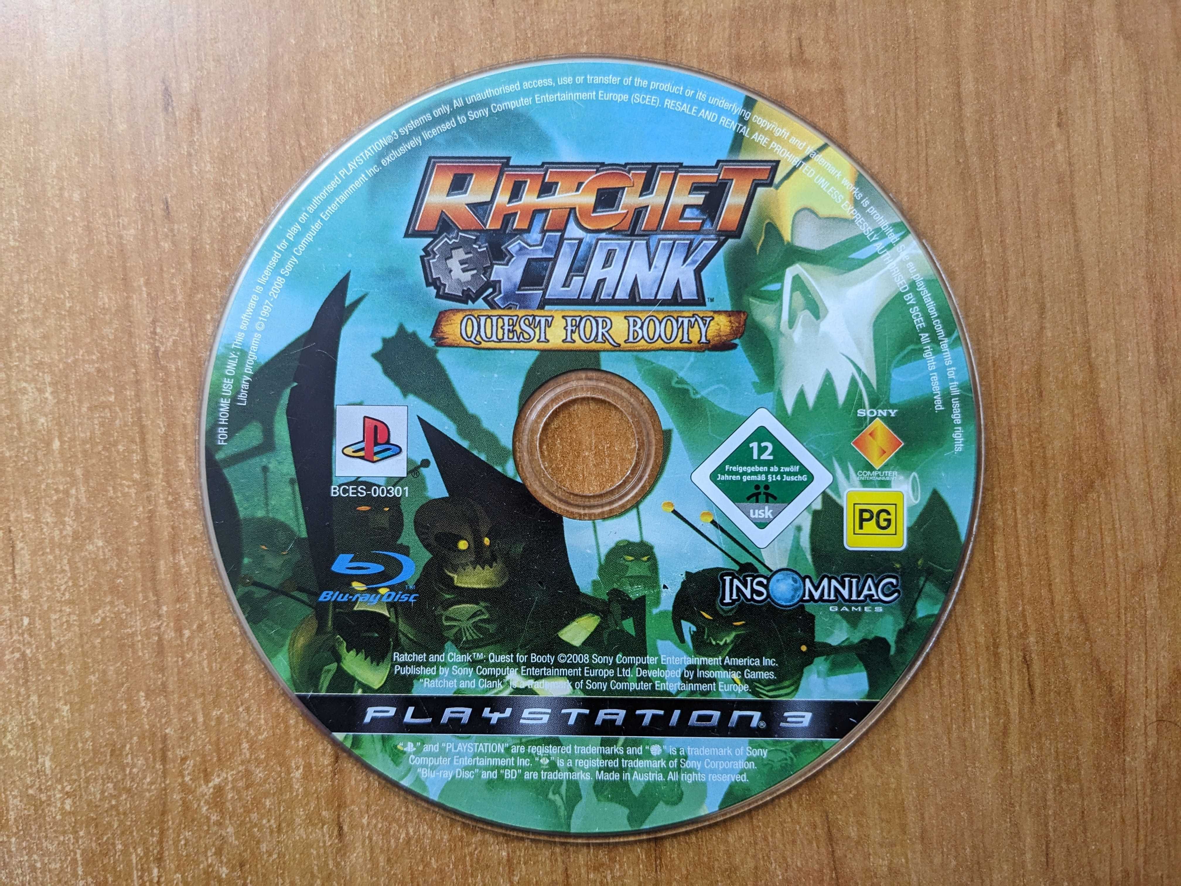Игра Ratchet & Clank Quest for Booty для Sony PlayStation 3