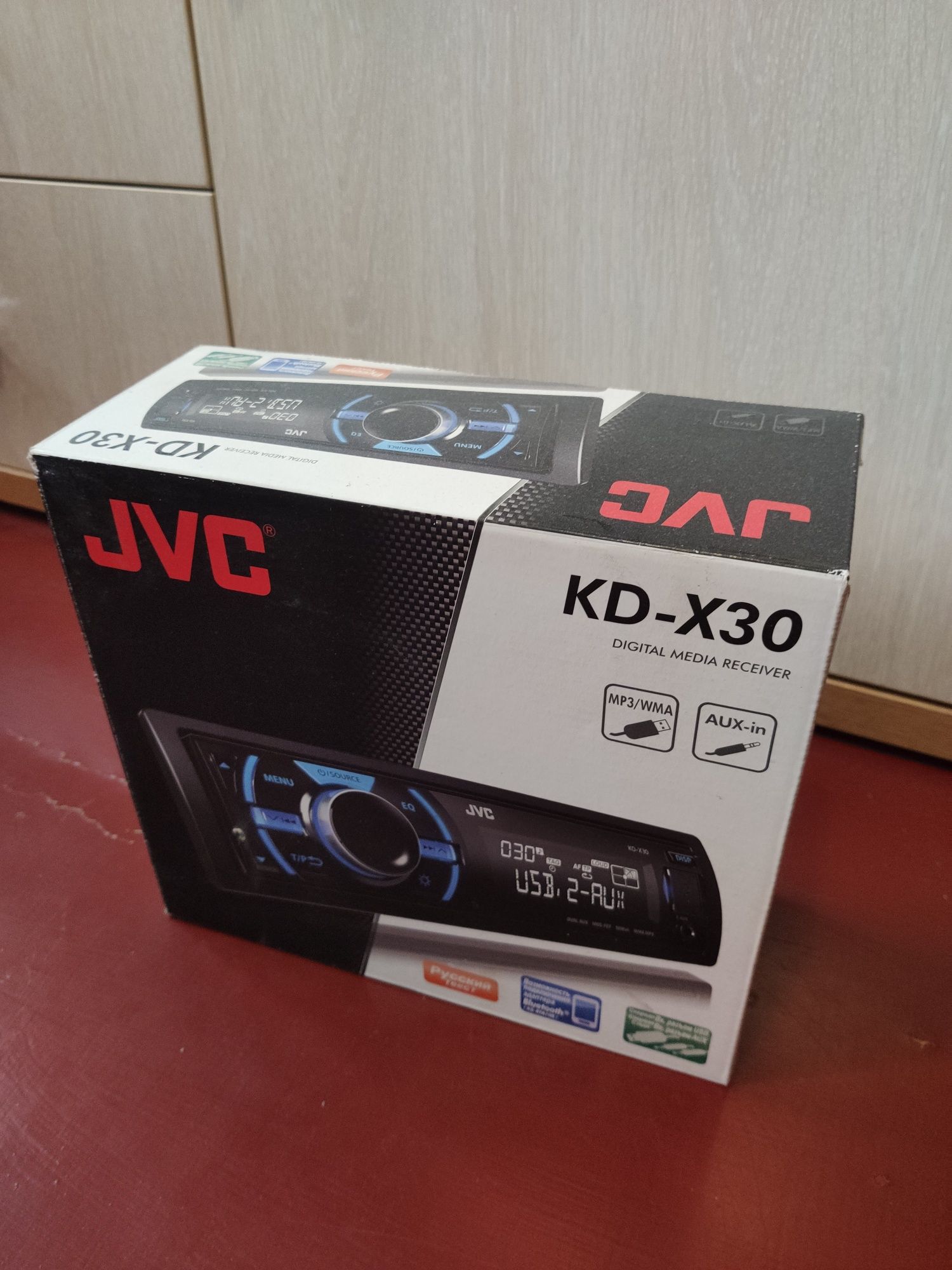 Магнитола JVC KD-X30, б/у