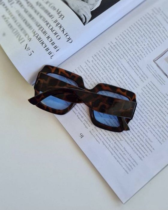 Сонцезахисні окуляри жіночі стильні леопард