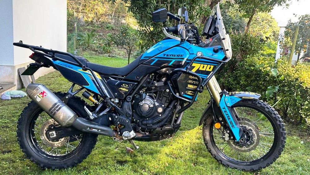 Yamaha Tenere 700 T7 Ohlins Akrapavic Muitos Extras