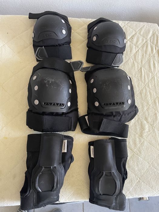 Patins em Linha e proteção