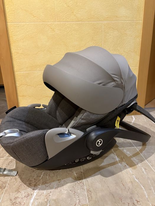 Ovo cybex cloud z + base isofix z + capa chuva