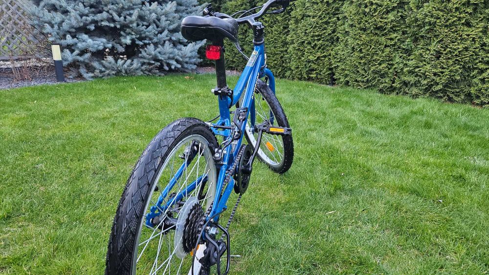 Rower trekkingowy dziecięcy Riverside 120 - koła 20" +stopka, +uchwyt