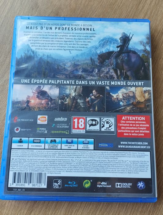 The Witcher 3 PS4