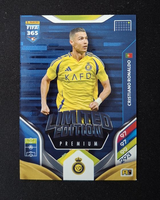 Karta Cristiano Ronaldo limited premium fifa 365 panini 2025 / 2026