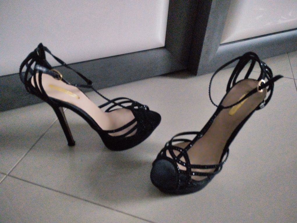 Szpilki sandałki high heels