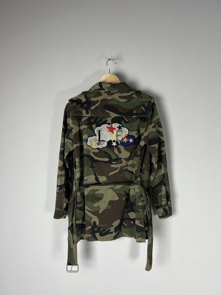 Saint laurent camo jacket