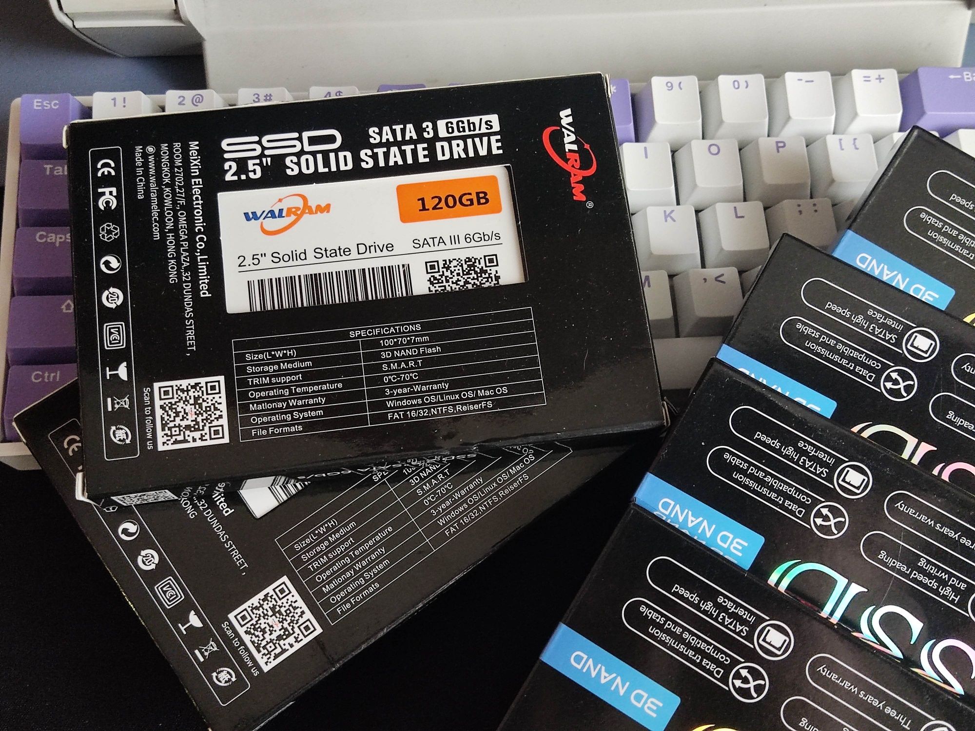 Нові SSD диски на 120gb, 240gb