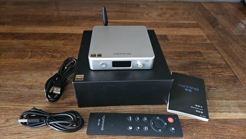 Topping D50s - DAC, 32bit 768kHz DSD512