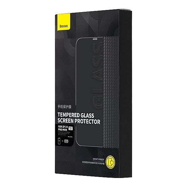Baseus zestaw 2x szkło hartowane do iPhone 14 Pro Max na cały ekran z