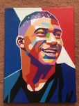 Obraz na płótnie Mbappe 30x40 (prezent)