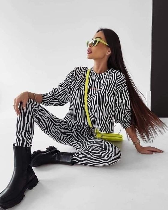 Komplet Olavoga Lucy S M zebra