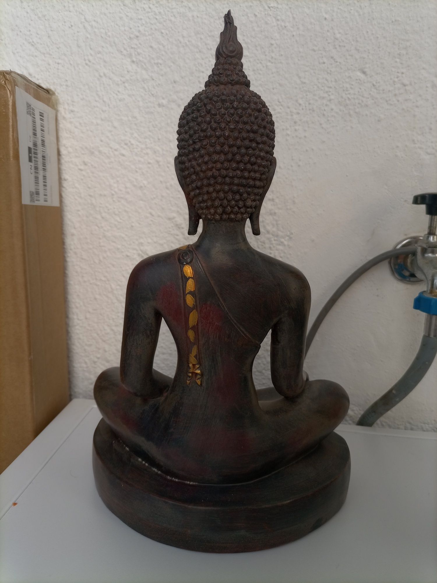 Estátua Buda Siddhartha Gautama de bronze