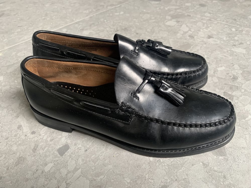 Mokasyny skórzane G.H. Bass & Co. Weejuns Larkin tassel loafers, rozmi