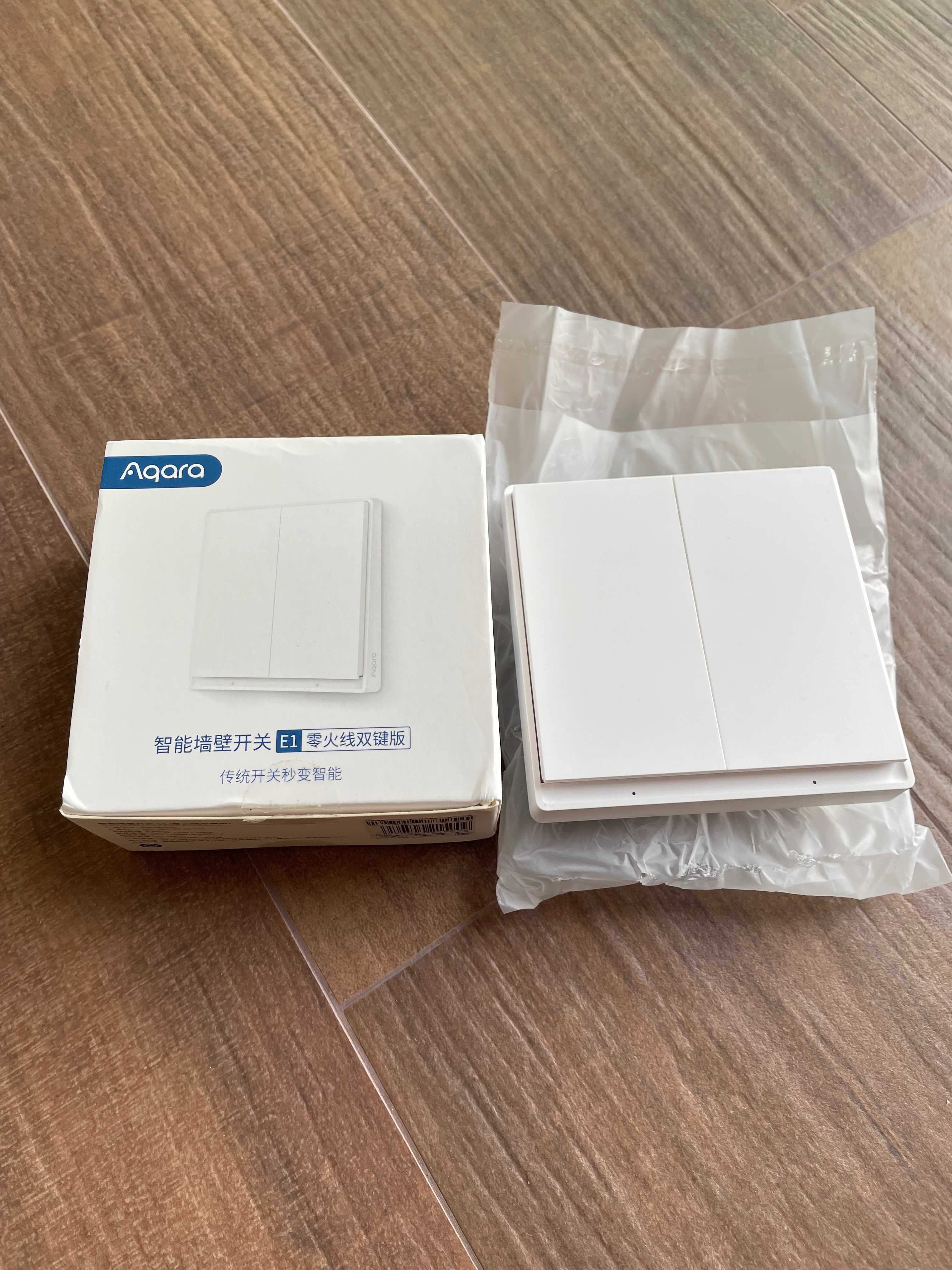 AQARA E1 Zigbee - interruptor duplo completo (2 gang)