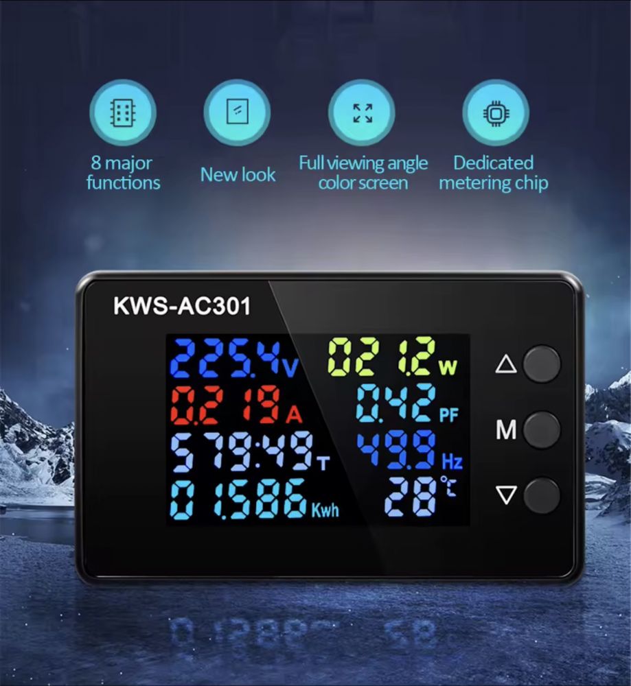 Цифровий дисплей KWS-AC301 20A